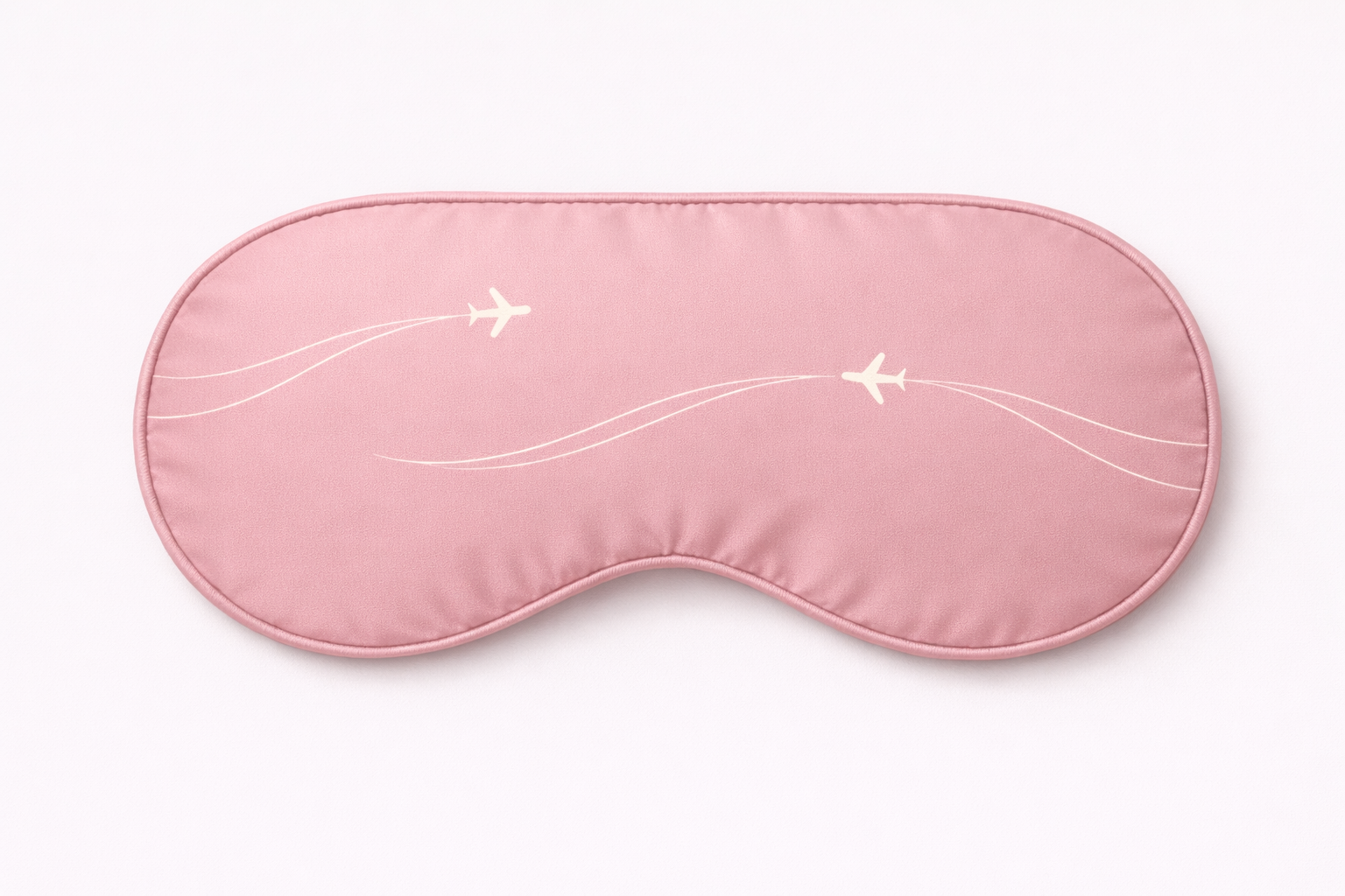 Silk Eye Mask — Blush Pink