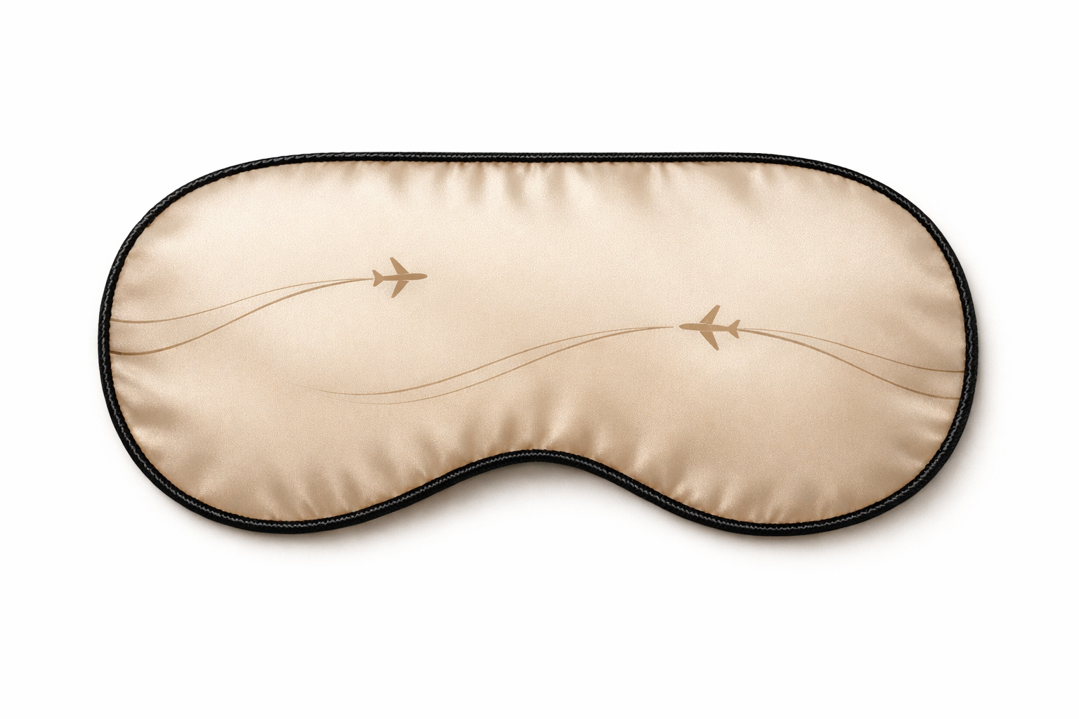 Silk Eye Mask — Soft Ivory